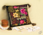 Cushion With Flower Arrangement by RIOLIS - 761