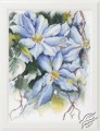 Blue Clematis Stars by RTO - M546