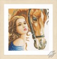 Woman and Horse by Lanarte - PN-0158324