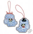 Christmas Tree Decoration Dogs by RIOLIS - 1682AC