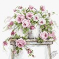 Roses on a Stool by Luca-S - B2331