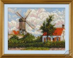 Windmill at Knokke by RIOLIS - 1702