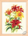 Tiger Lilies by RIOLIS - 1782