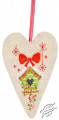 Deco Heart Birdhouse by Vervaco - PN-0145782