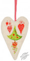 Deco Heart Christmas Tree and Hearts by Vervaco - PN-0145784